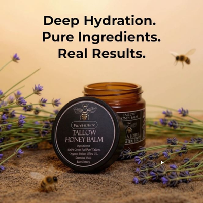 PurePasture™ Grass-Fed Tallow Glow Balm